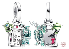 Charm Sterling Silber 925 Disney Pixar Monsters Ltd, Tür, Armband-Anhänger