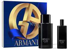 Giorgio Armani Code Le Parfum Homme Parfüm 75 ml + Parfüm 15 ml, Geschenkset für Männer