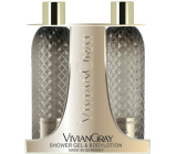 Vivian Gray Ylang und Vanille Luxus-Duschgel 300 ml + Luxus-Körperlotion 300 ml, Kosmetikset