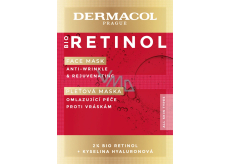 Dermacol Bio Retinol Anti-Falten Verjüngungsmaske 2 x 8 ml