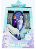 Disney Frozen Kamm + Haarglitzersträhnen 2 Stück + Haarglitzer, Kosmetikset für Kinder