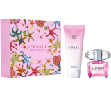 Versace Bright Crystal Eau de Toilette 30 ml + Körperlotion 50 ml, Geschenkset für Frauen