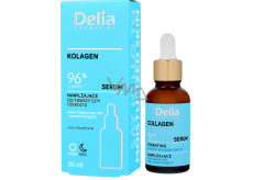 Delia Cosmetics Collagen 96% Feuchtigkeitsserum für Gesicht, Hals und Dekolleté mit Kollagen 30 ml