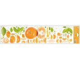 Fensterfolie Früchte Mandarine 64 x 15 cm