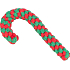 Trixie Xmas Candy Cane Weihnachtsspielzeug geknotet Stock 19 cm
