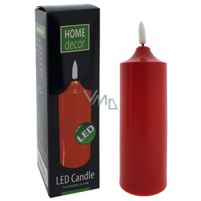 Home Decor Rote LED Kerze HD-104 14,5 cm
