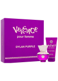 Versace Dylan Purple Eau de Parfum 30 ml + Körperlotion 50 ml, Geschenkset für Frauen