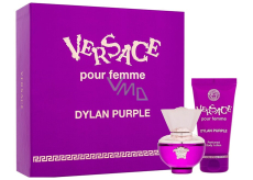 Versace Dylan Purple Eau de Parfum 30 ml + Körperlotion 50 ml, Geschenkset für Frauen