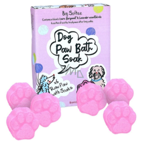 Bomb Cosmetics Big Softee Raw Paw Erweichende Pfoten Tabletten für Hunde 6 Stück