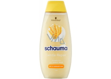 Schauma Gentle Repair Shampoo mit Weizenbalsam für trockenes und strapaziertes Haar 400 ml