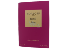 Korloff Royal Rose W Eau de Parfum für Frauen 1,2 ml Fläschchen