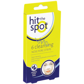 Hit the Spot Patches zur Reinigung der Poren auf der Nase 6 Stück