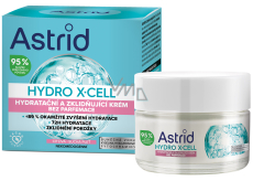 Astrid Hydro X-Cell feuchtigkeitsspendende und beruhigende Creme ohne Parfüm für empfindliche Haut 50 ml