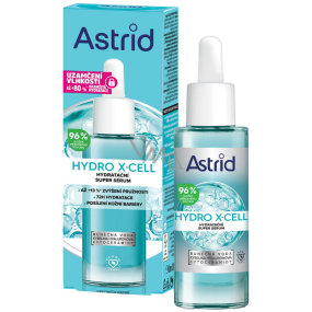 Astrid Hydro X-Cell Moisturising Super Serum zur Erhöhung der Hautelastizität und -feuchtigkeit 30 ml