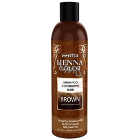 Venita Henna Color Brown Shampoo für braunes Haar 250 ml