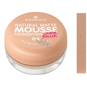 Essence Natural Matte Mousse Foundation Schaum Make-up 04 16 g