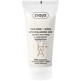 Ziaja Hyaluronsäure-Gesichtsmaske und Peeling 55 ml