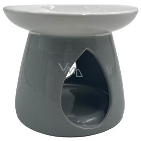 Emocio Aromalampa Keramik grau 125 x 110 mm