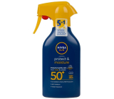 Nivea Sun Protect & Moisture OF 50+ hydratační sprej na opalování 270 ml