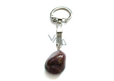 Mokaite Troml Schlüsselanhänger Naturstein, ca. 10 cm