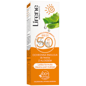 Lirene SC SPF50 Schützende Gesichtsemulsion mit Aloe vera 50 ml