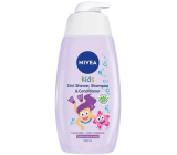 Nivea Kids Magic berry scent 3v1 sprchový gel + šampon + kondicionér pro holky 500 ml