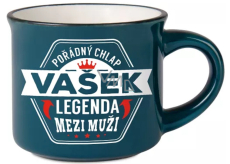 Albi Espresso Becher Vasek - Ein richtiger Mann, eine Legende unter Männern 45 ml