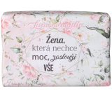 Soaptree Frau, die nicht viel will, verdient alles natürliche Seife 200 g
