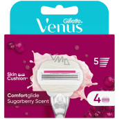 Gillette Venus Comfortglide Sugarberry náhradní hlavice 4 kusy