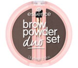 Essence pudr na obočí duo set 03 Dark 1,8 g