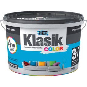 Het Klasik Color malířská barva, 0417 modrá, 7+1 kg Het Klasik Color malířská barva, 0417 modrá, 7+1 kg
