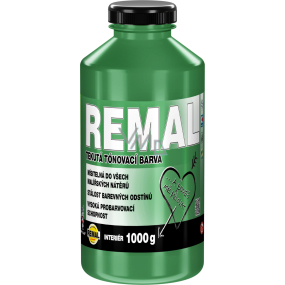 REMAL tónovací barva, 0550 zelená, 1 kg REMAL tónovací barva, 0550 zelená, 1 kg