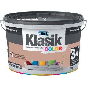 Het Klasik Color malířská barva, 0267 světle hnědá, 4 kg Het Klasik Color malířská barva, 0267 světle hnědá, 4 kg