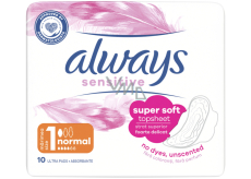 Always Ultra Sensitive Normal Plus Damenbinden 10 Stück