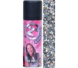 Zo Cool Glitter Spray glänzt für Haar und Körper Multi 125 ml