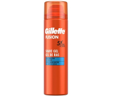 Gillette Fusion Ultra Moisturizing Moisturizing Rasiergel für Männer 200 ml
