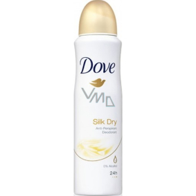 Dove Silk Dry Antitranspirant Deodorant Spray für Frauen 150 ml