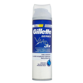 Gillette Mach3 Pure & Sensitive Rasierschaum für empfindliche Männerhaut 250 ml