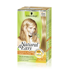 Schwarzkopf Natural & Easy Haarfarbe 534 Hellbeige Seide