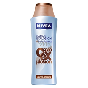 Nivea Cacao Explosion für gefärbtes und natürliches braunes Haarshampoo 250 ml