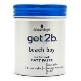 Got2b Beach Boy Paste Mattierungspaste für Männer 100 ml