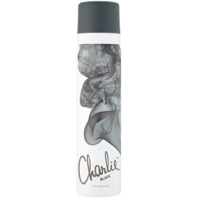 Revlon Charlie Black Deodorant Spray für Frauen 75 ml