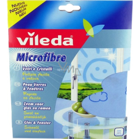 Vileda Microfibre Micro Tuch für Fenster 36 x 32 cm, 1 Stück