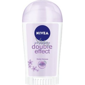 Nivea Double Effect Violet Senses Antitranspirant Deo-Stick für Frauen 40 ml
