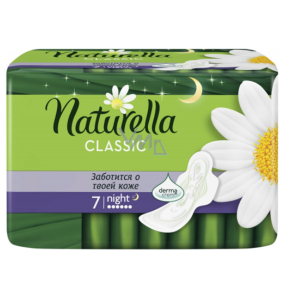 Naturella Classic Night Damenbinden mit Kamille 7 Stück