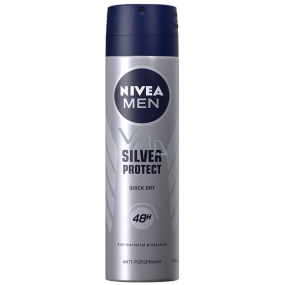 Nivea Men Silver Protect Antitranspirant Deodorant Spray 150 ml