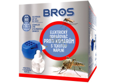 Bros Electric Moskitoverdampfer + Flüssigkeitsnachfüllung für 60 Nächte