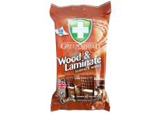 Green Shield 4in1 Holz- und Laminat-Nassreinigungstücher 50 Stück