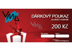 VMD Drogerie Geschenkgutschein für den Kauf von Waren im Wert von 200 CZK