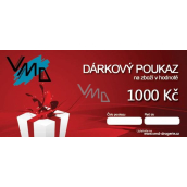 VMD Drogerie Geschenkgutschein für den Kauf von Waren im Wert von 1.000 CZK
